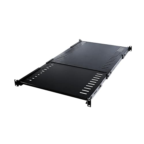CyberPower CRA50006 19" 1U Heavy Duty Shelf Cases, Black