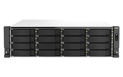 QNAP TS-h2287XU-RP-E2378-64G-US 22 Bay 3U Rackmount Hybrid NAS with Intel® Xeon® Processor, Dual 10GbE, ZFS Storage for Virtualization and Data-Intensive Enterprise Applications