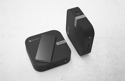 ASUS Chromebox 5 with Intel® Core i7-1260P Processor, 16GB Memory, M.2 256G NVMe SSD, Dual HDMI, one DP, Gigabit LAN, WiFi 6E, Thunderbolt ™ 4, Chrome Enterprise, VESA Mount,BLACK Core i7 No Wireless Charging CHROMEBOX5-S7057UN