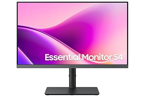 Samsung 27 inch FHD S4 Series Business Monitor with 100Hz Refresh Rate, Game Mode, IPS Panel, Ergonomic Design, 3-Year Warranty - LS27F434UANXZA [Canada Version](2025)