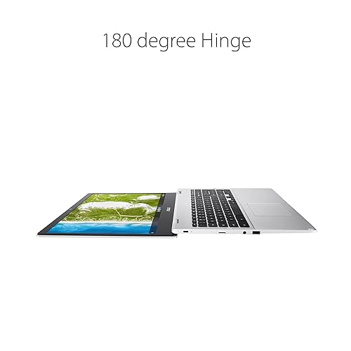 ASUS Chromebook CX1, 15.6" FHD NanoEdge Display, Intel Celeron N450, 128GB eMMC Storage, 8GB RAM, ChromeOS, CX1500CKA-BH01-CB Metallic Silver