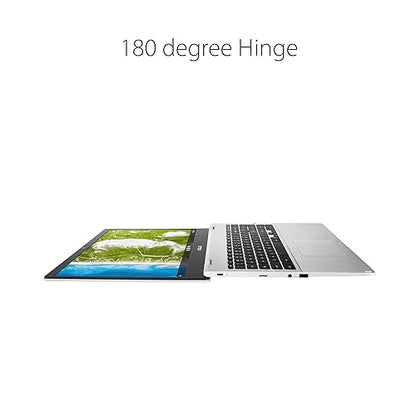 ASUS Chromebook CX1, 15.6" FHD NanoEdge Display, Intel Celeron N450, 128GB eMMC Storage, 8GB RAM, ChromeOS, CX1500CKA-BH01-CB Metallic Silver