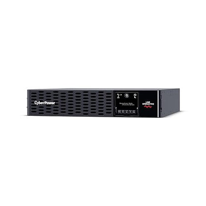 CyberPower PR3000RTXL2UHVAN Smart App Sinewave UPS System, 3000VA/3000W, 6 Outlets, 2U Rack/Tower, RMCARD205 Pre-Installed, EBM Option