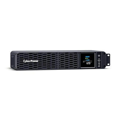 CyberPower CP2000PFCRM2U PFC Sinewave UPS Battery Backup and Surge Protector, 2000VA/1200W, 8 Outlets, AVR, Short Depth 2U Rackmount, UL Certified Rackmount 2U 2000VA