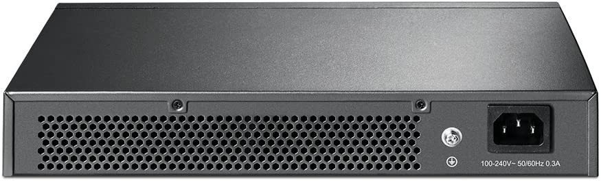 TP-Link 16 Port Gigabit Switch | Easy Smart Managed | Plug &amp; Play | Lifetime Protection | Desktop/Rackmount | Sturdy Metal w/ Shielded Ports | Support QoS, Vlan, IGMP &amp; Link Aggregation (TL-SG1016DE) 16 Port w/ Enhanced Features
