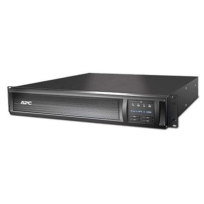 APC Network UPS, 1000VA Smart-UPS Sine Wave UPS with Extended Run Option, SMX1000C, Tower/2U Rackmount Convertible, Line-Interactive, 120V 1000VA No NMC