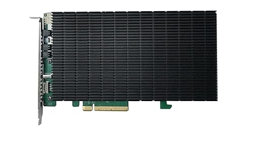 HighPoint Technologies 4-Port M.2 SSD6204A NVMe Boot RAID Controller for VMware ESXi & Virtualization Systems, Green SSD6204A Individual Retail 4-Port M.2
