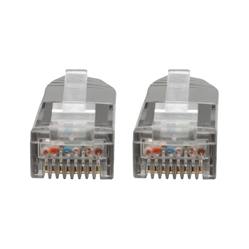Tripp Lite N200-010-GY Cat6 Cat5e Gigabit Molded Patch Cable RJ45 M/M 550MHz Gray 10' 10' 10 ft. Gray