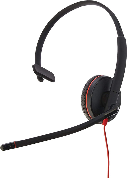 Plantronics Blackwire C3215 Headset - Mono - Black