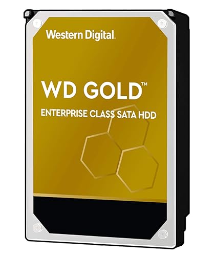 Western Digital WD Gold 8TB Enterprise Class Internal Hard Drive - 7200 RPM Class, SATA 6 Gb/s, 256 MB Cache, 3.5 - WD8004FRYZ