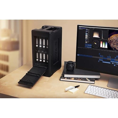 SanDisk Professional G-RAID Shuttle 8-Bay Thunderbolt 3 RAID Array with 160TB (8X 20TB) Removable HDD