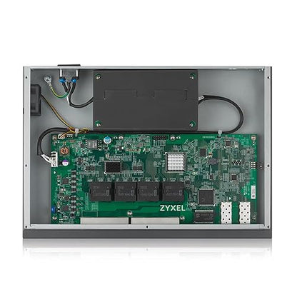 Zyxel Nebula 16-Port Gigabit Smart Managed PoE+ Switch with 250 Watt Budget and 2 Gigabit Combo Ports with Nebula Cloud Managment, Long Range PoE Switch [GS1350-18HP]