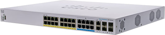 CISCO DESIGNED Business CBS350-24NGP-4X Managed Switch | 8 Port 5GE | 16 Port GE | PoE | 2x10G Combo | 2x10G SFP+ | Limited Lifetime Hardware Warranty (CBS350-24NGP-4X-NA) 8-port 5GE / 16-port GE / PoE+ / 375W / 4 x 10G uplinks