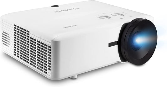 ViewSonic LS921WU 6000 Lumens WUXGA Short Throw Laser Projector for 200 Inch Screen, Dual HDMI, 4K HDR/HLG Support, 1.1x Optical Zoom for Business and Education