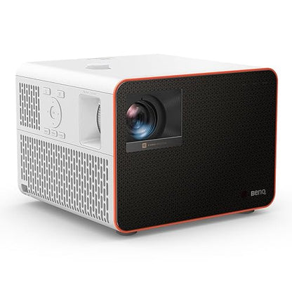 BenQ X3100i True 4K UHD 4LED Gaming Projector, 3300 ANSI Lumens, 4.2ms 1080p 240Hz, 100% DCI-P3, Preset Game Modes, Android TV, 10W TreVolo Speakers, Vertical Lens Shift, eARC, 3D 100 at 8.2ft + Lens Shift