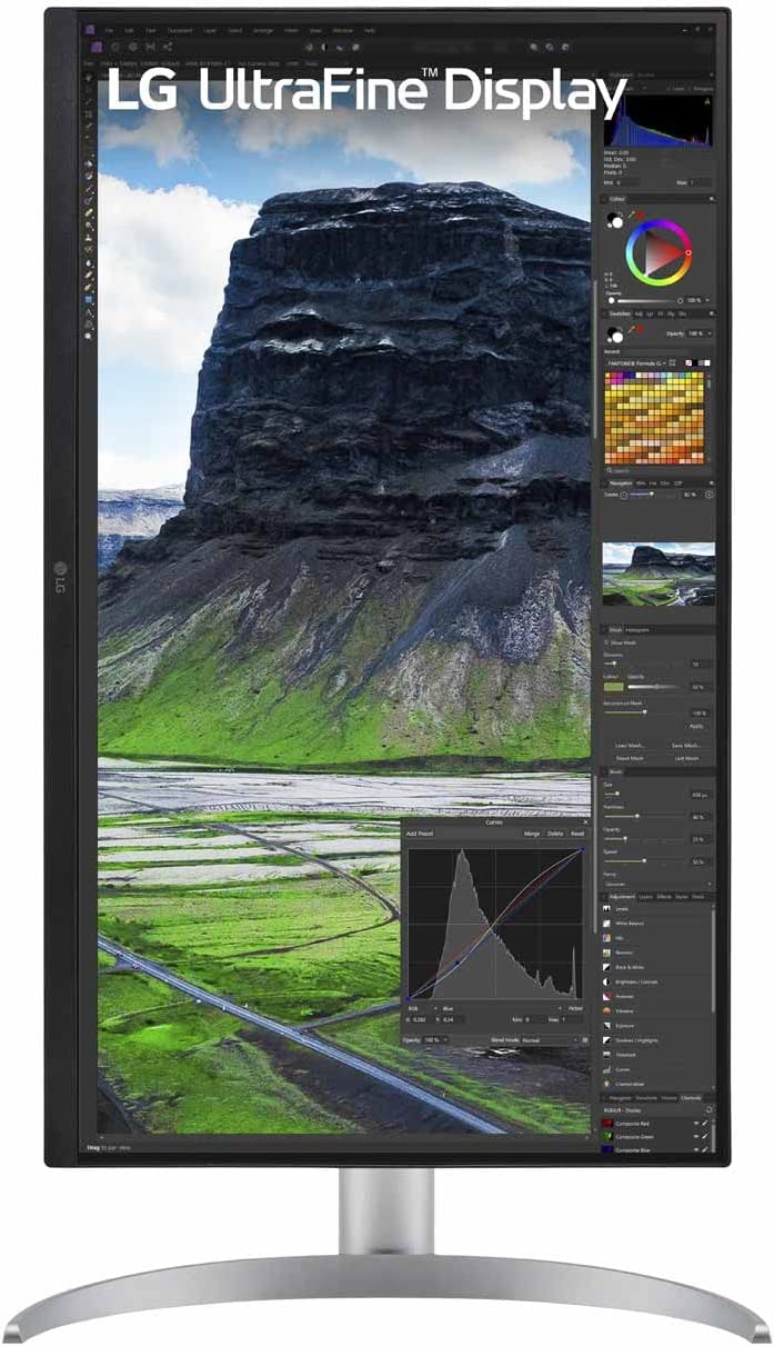 LG 27" Ultrafine™ UHD 4K Nano IPS Black VESA DisplayHDR 400 Monitor with USB Type-C™