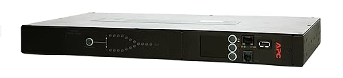 Rack ATS,230V16A,C20 in,(8) C13 (1) C19 out
