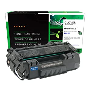 Clover imaging group Clover Remanufactured Toner Cartridge Replacement for HP Q5949X | Black | Extended Yield Black 10,000