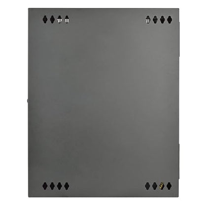 TRIPP LITE SmartRack 15U Low-Profile Switch-Depth Wall-Mount Rack Enclosure Cabinet, Black (SRW15US)