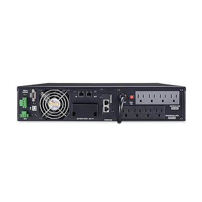 CyberPower OL1000RTXL2UN Smart App Online UPS System, 1000VA/900W, 8 Outlets, 2U Rack/Tower + Pre-Installed SNMP Card Network Card 1000VA
