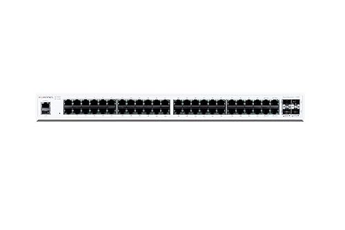 FortiSwitch-148F FortiSwitch-148F is a Performance/Price Competitive L2+ Management Switch with 48x GE Port + 4X SFP+ Port + 1x RJ45 Console