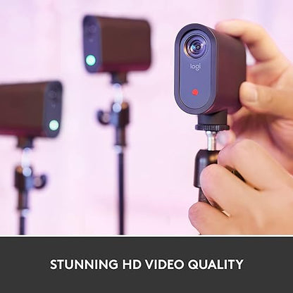 Logitech Mevo Start 3-Pack Wireless Live Streaming Cameras, for Multi-Camera HD Video,App Control and Stream via Smartphone or Wi-Fi 3 pack Wireless Camera