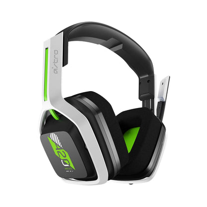 ASTRO Gaming A20 Wireless Headset Gen 2 for Xbox Series X | S, Xbox One, PC &amp; Mac - White /Green Xbox Series X/S, PC/Mac Headset Only