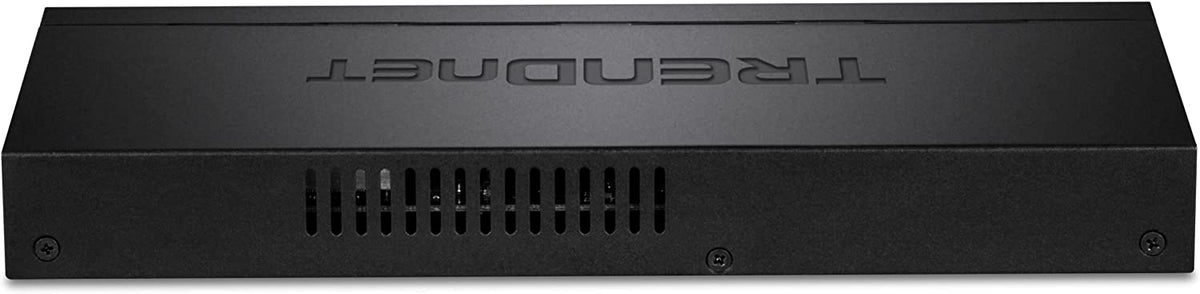 TRENDnet 8-Port Gigabit PoE+ Switch, 65W PoE Power Budget, 16Gbps Switching Capacity, IEEE 802.1p QoS, DSCP Pass-Through Support, Fanless, Wall Mountable, Lifetime Protection, Black, TPE-TG83 65W 8-Port