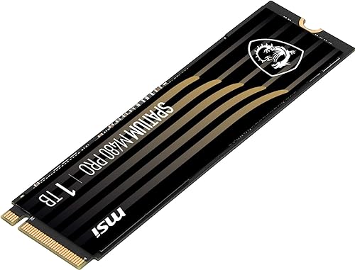 Msi Spatium M480 Pro Pcie 4.0 Nvme M.2 1tb Pci Express 4.0 3d Nand (spatium M480 Pro Pcie 4.0 Nvme M.2 1tb)