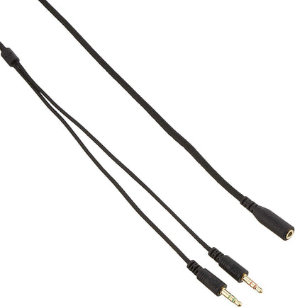 Kingston HyperX 4 Ultra Dual 3.5 mm PC Extension Cable 3.5 mm Plug Headset HXS – hsec2