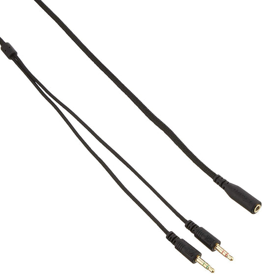 Kingston HyperX 4 Ultra Dual 3.5 mm PC Extension Cable 3.5 mm Plug Headset HXS – hsec2