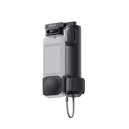 Insta360 Foldable 2-in-1 Selfie Stick, 1/4" Mount, Compatible with X5, X4, X3, Built-in Tripod