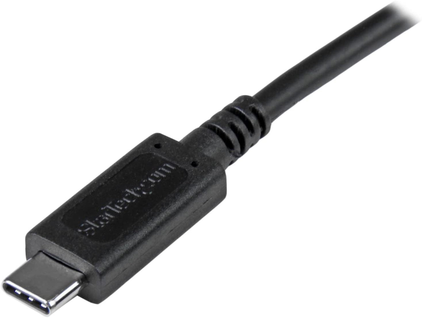 StarTech.com USB to USB C Cable - 3 ft / 1m - 10 Gbps - USB-C to USB-A - USB 2.0 Cable - USB Type C (USB31AC1M),Black