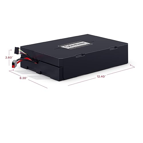 CyberPower RB1270X4H UPS Replacement Battery Cartridge, Maintenance-Free, User Installable, 12V/7Ah