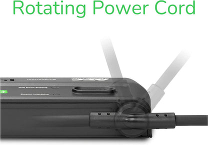 APC Surge Protector with Telephone, DSL and Coaxial Protection, P8VT3, 2770 Joules, 8 Outlet Surge Protector Power Strip Gray 8 Outlet DSL / Tele + Coaxial Surge Protector
