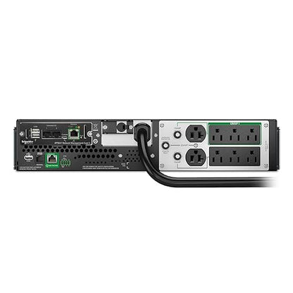 APC Smart-UPS 3000)VA Lithium Ion UPS, SMTL3000RMUCNC, Short Depth, Pure Sine Wave Rack Mount UPS with Network Card 3000VA Includes NMC UPS