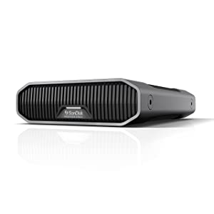 SanDisk Professional 4TB G-Drive Enterprise-Class External Desktop Hard Drive - 7200RPM Ultrastar HDD Inside, USB-C (10Gbps), USB 3.2 Gen 2, Mac Ready - SDPHF1A-004T-NBAAD New Generation 4TB