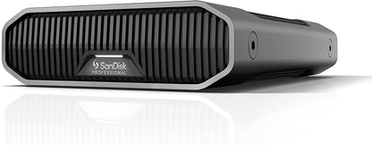 SanDisk Professional 18TB G-Drive Enterprise-Class External Desktop Hard Drive - 7200RPM Ultrastar HDD Inside, USB-C (10Gbps), USB 3.2 Gen 2, Mac Ready - SDPHF1A-018T-NBAAD New Generation 18TB