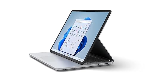 Microsoft Surface Laptop Studio (2021): 14.4" Touchscreen Laptop (Intel Core i5/16GB RAM/512GB SSD/Windows 11 Home) - Platinum - English Keyboard i5/16GB/512GB