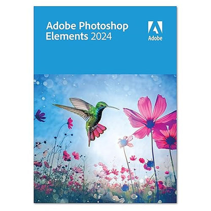 Photoshop Elements 2024 Perpetual License for Windows & Mac, License Card