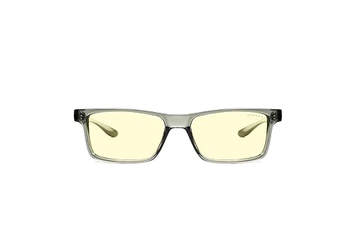 Gunnar - Premium Gaming and Computer Glasses - Blocks 35-98% Blue Light - Vertex Amber Gray Crystal