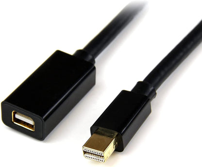 StarTech.com 6 ft Mini DisplayPort 1.2 Video Extension Cable M/F - Mini DisplayPort 4k with HBR2 Support - Mini DP Extension Cable 6 feet (MDPEXT6) 6 ft / 2m