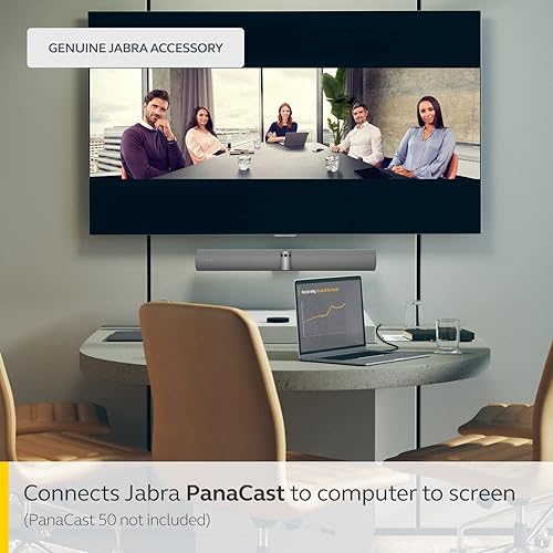 Jabra PanaCast 50 USB Cable - USB 2.0, 5m 14202-11 PanaCast 50 USB 2.0 (5M Cable) Black