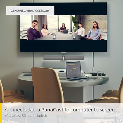 Jabra PanaCast 50 USB Cable - USB 2.0, 5m 14202-11 PanaCast 50 USB 2.0 (5M Cable) Black
