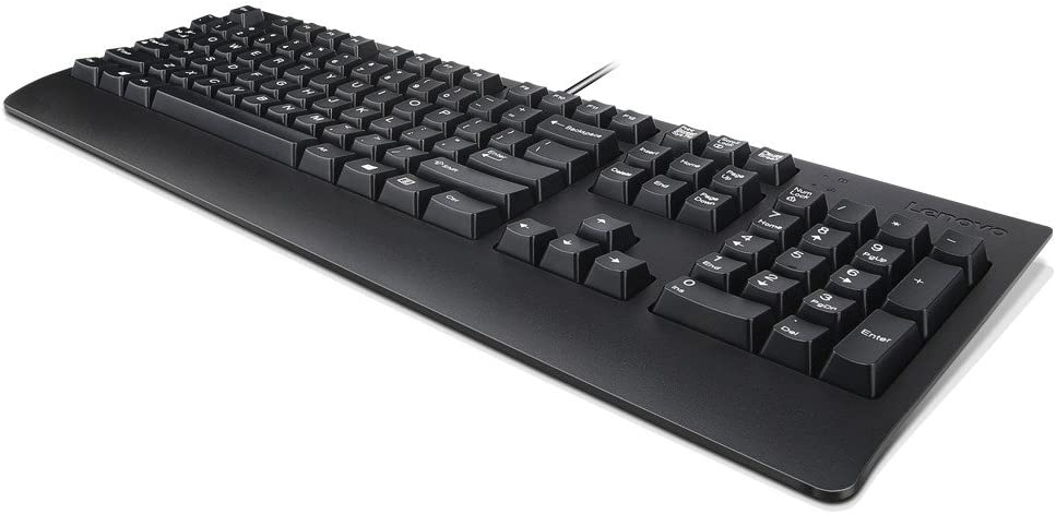 Lenovo Preferred Pro II Wired External USB Keyboard ( 4X30M86879) Factory Sealed Retail Product For USA, black