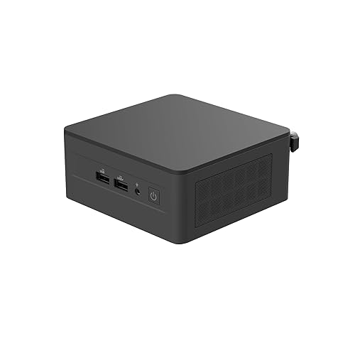 ASUS NUC 13 Pro Tall Barebone Kit with Intel 13th Gen Core i7-13620H, Up to 64GB DDR4 RAM, Triple Storage Design, Thunderbolt™ 4, Wi-Fi 6E & Bluetooth 5.3, with VESA Mount Included NUC 13 Pro|Core i7-13620H Barebones|Tall