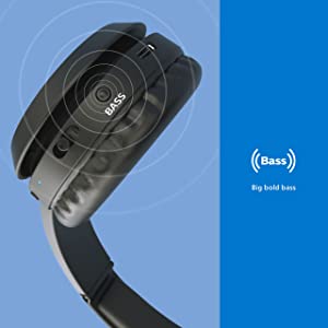 Philips H4205 On-Ear Wireless Headphones with 32mm Drivers and BASS Boost on-Demand, Black Black One-Size