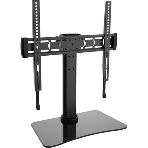 Peerless - PTS4X4 - Peerless-AV Universal TV Stand with Swivel - Up to 60 Screen Support - 60 lb Load Capacity - 25.7 Height x 18.9 Width x 11 Depth - Tabletop - Powder Coated