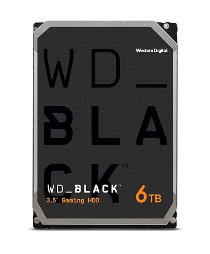 Western Digital 6TB 3.5 Gaming Black - Hard Drive