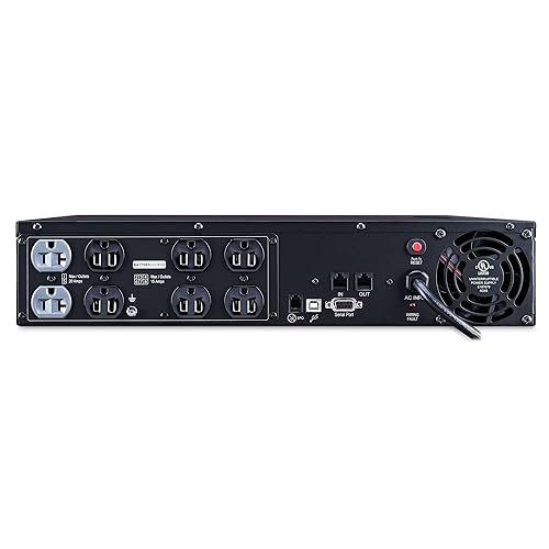 CyberPower OR2200PFCRT2U PFC Sinewave UPS System, 2000VA/1540W, 8 Outlets, AVR, 2U Rack/Tower 2200VA 20A
